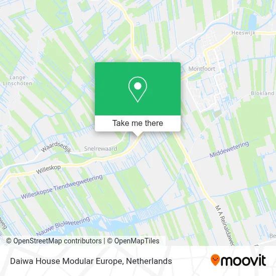 Daiwa House Modular Europe Karte