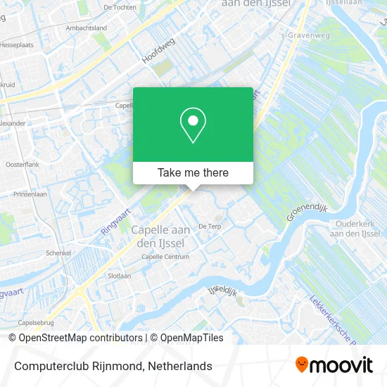 Computerclub Rijnmond Karte