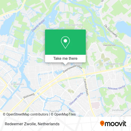 Redeemer Zwolle map