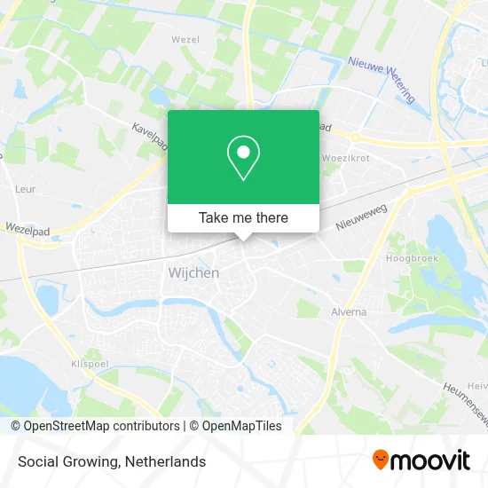 Social Growing map