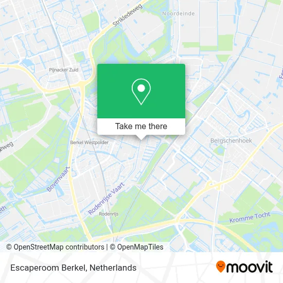 Escaperoom Berkel map