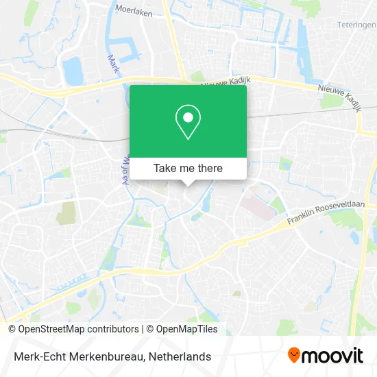 Merk-Echt Merkenbureau map