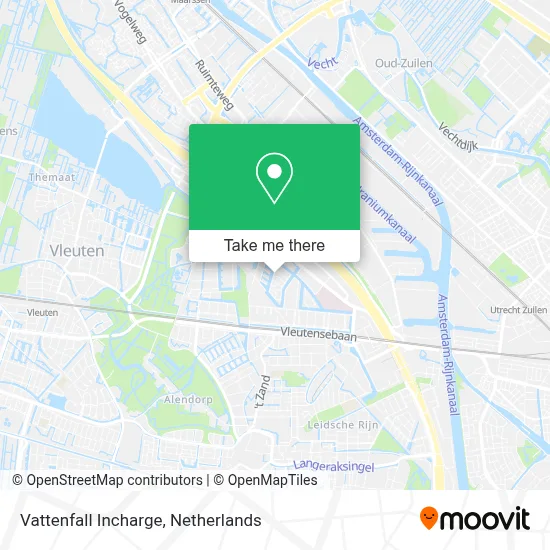 Vattenfall Incharge map