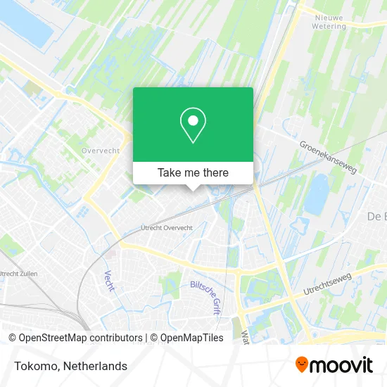 Tokomo map