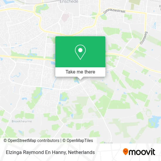 Elzinga Raymond En Hanny map