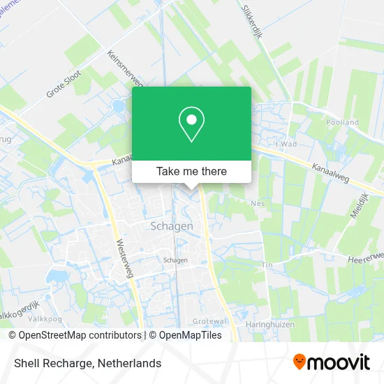 Shell Recharge map
