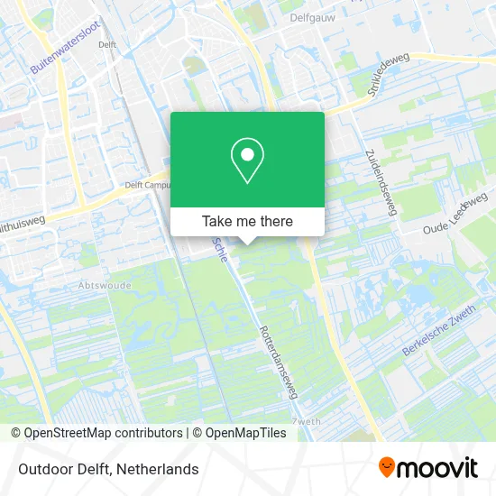 Outdoor Delft map
