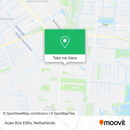 Arjan Bos Edits map