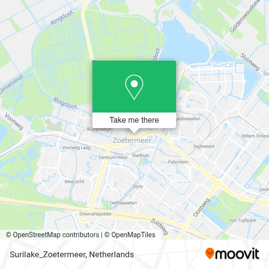 Surilake_Zoetermeer map