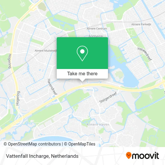 Vattenfall Incharge Karte