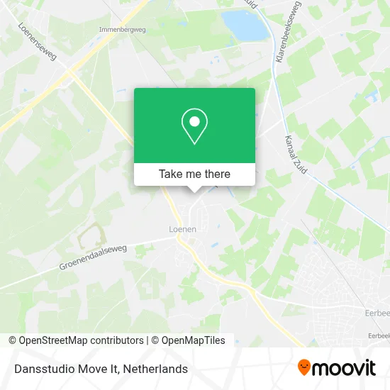 Dansstudio Move It map