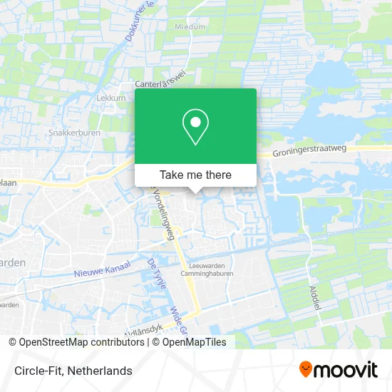 Circle-Fit map