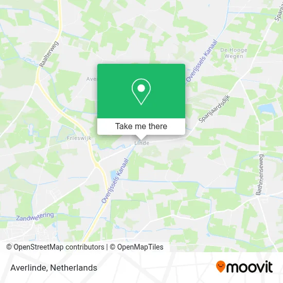 Averlinde map
