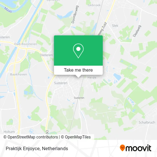 Praktijk Enjoyce map