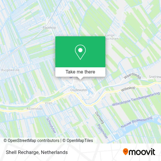 Shell Recharge map