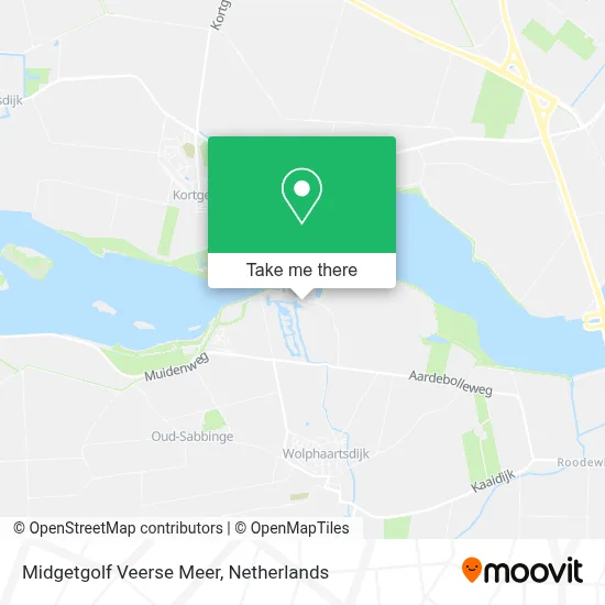 Midgetgolf Veerse Meer map