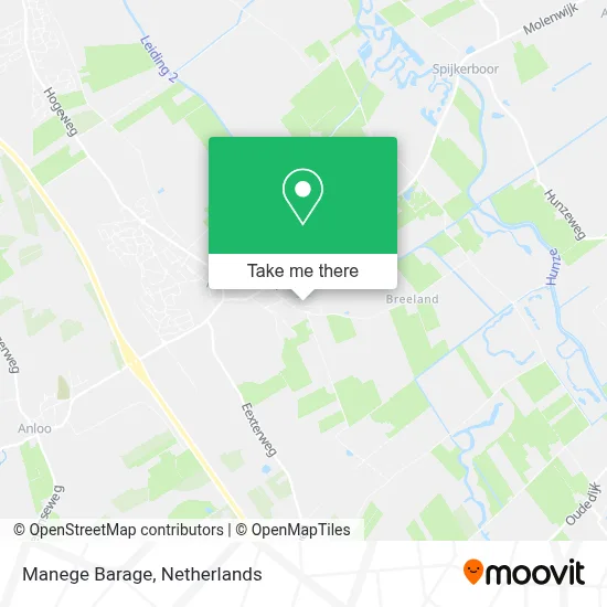 Manege Barage map