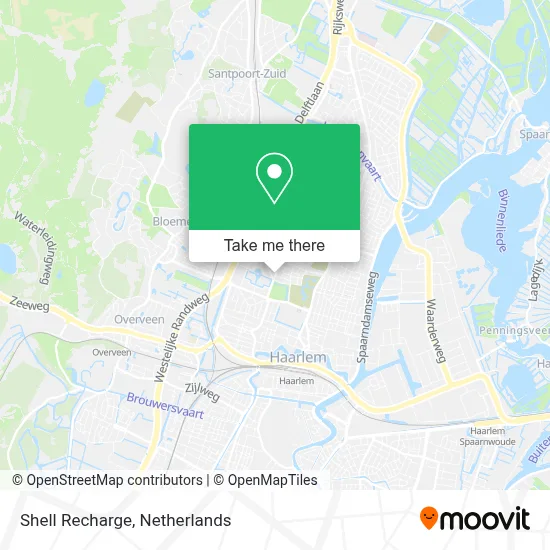 Shell Recharge map