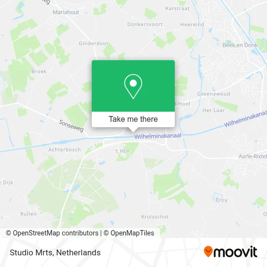Studio Mrts map