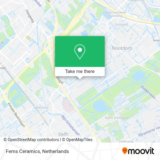 Fems Ceramics map