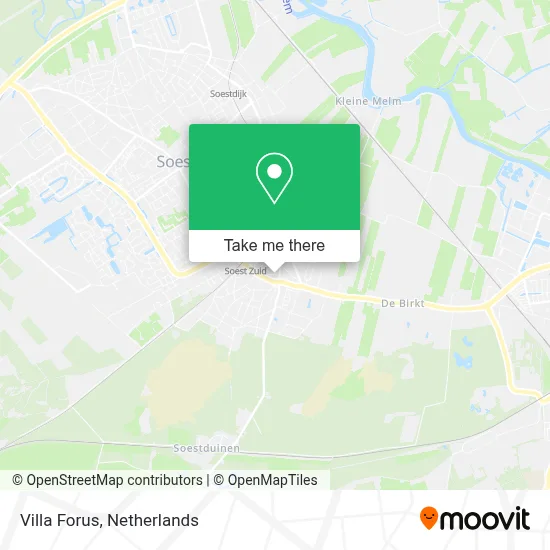 Villa Forus map