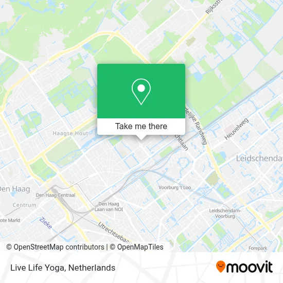 Live Life Yoga map