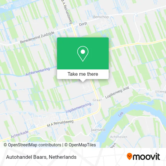 Autohandel Baars Karte