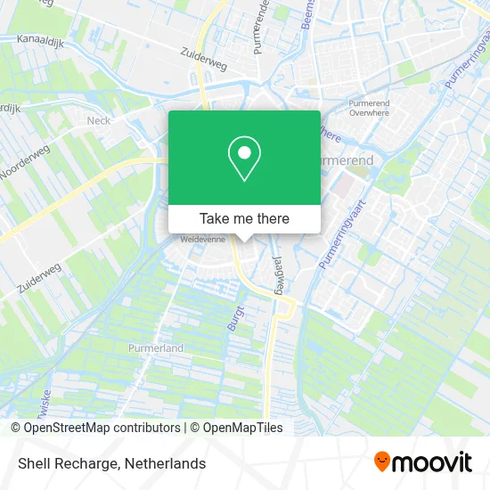 Shell Recharge map