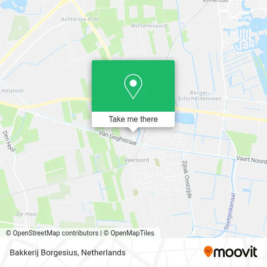 Bakkerij Borgesius map