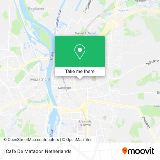 Cafe De Matador map