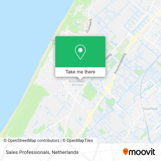 Sales Professionals map
