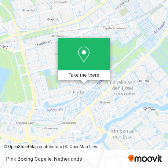 Pink Boxing Capelle map