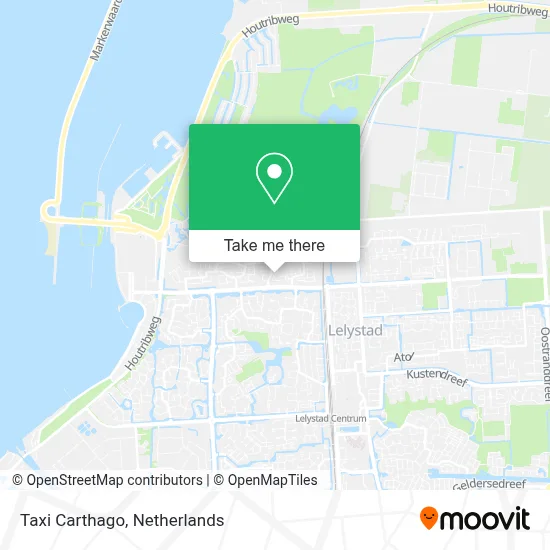 Taxi Carthago map