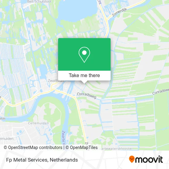 Fp Metal Services map
