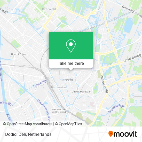 Dodici Deli map