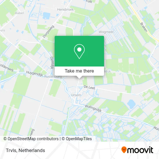 Trvls map