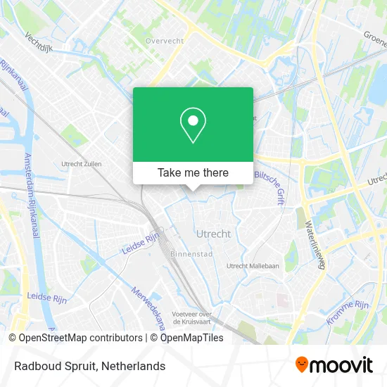 Radboud Spruit map