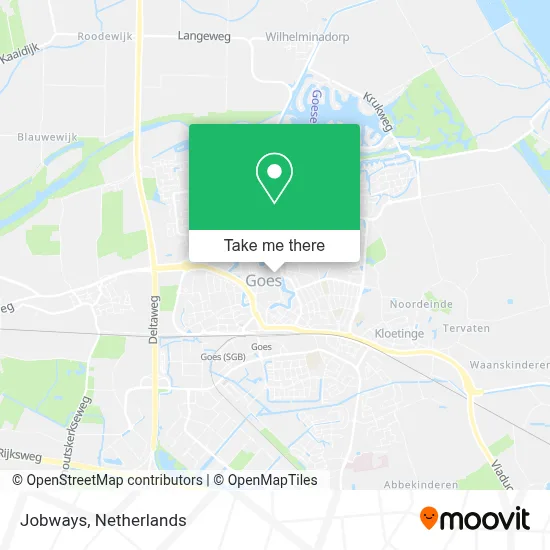 Jobways map