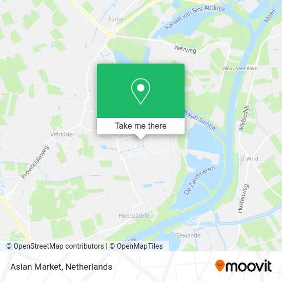 Aslan Market map