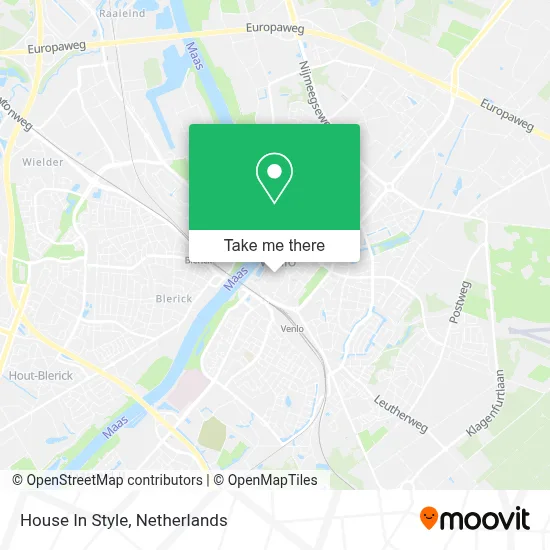 House In Style map