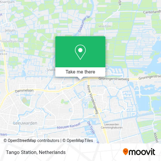 Tango Station map