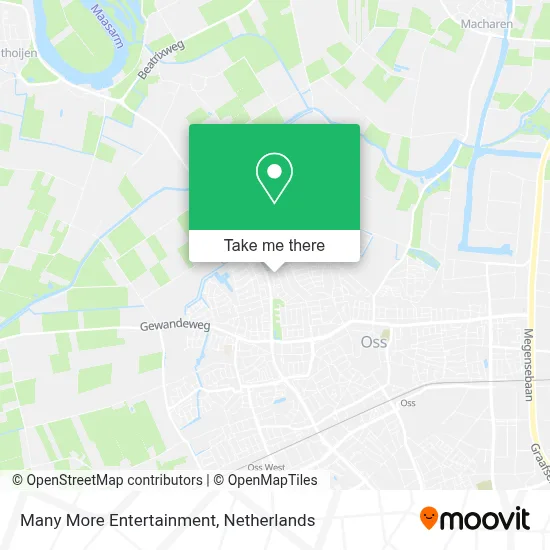 Many More Entertainment map
