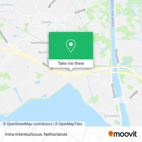 Intra-Interieurbouw map