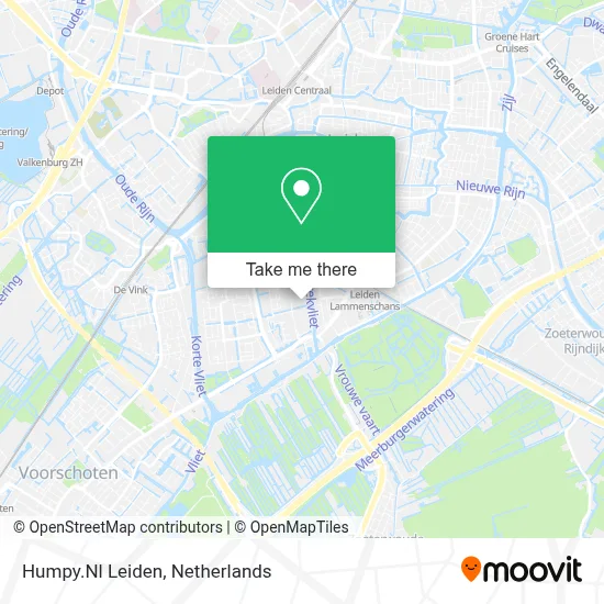 Humpy.Nl Leiden map