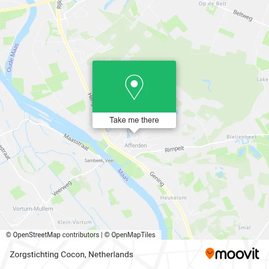 Zorgstichting Cocon map