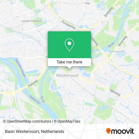 Basn Westervoort Karte