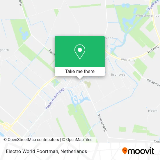 Electro World Poortman map