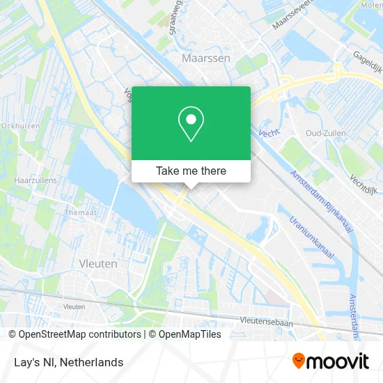 Lay's Nl map