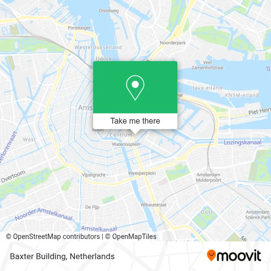 Baxter Building Karte