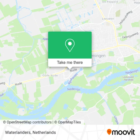 Waterlanders map